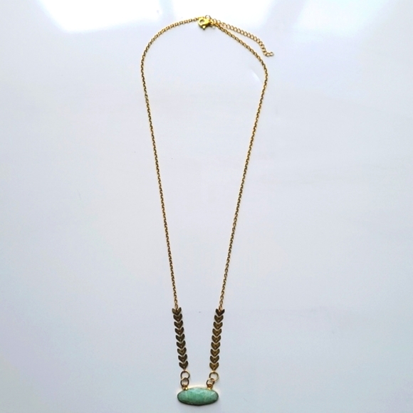 Handmade Turquoise Necklace - Picture 2 of 3